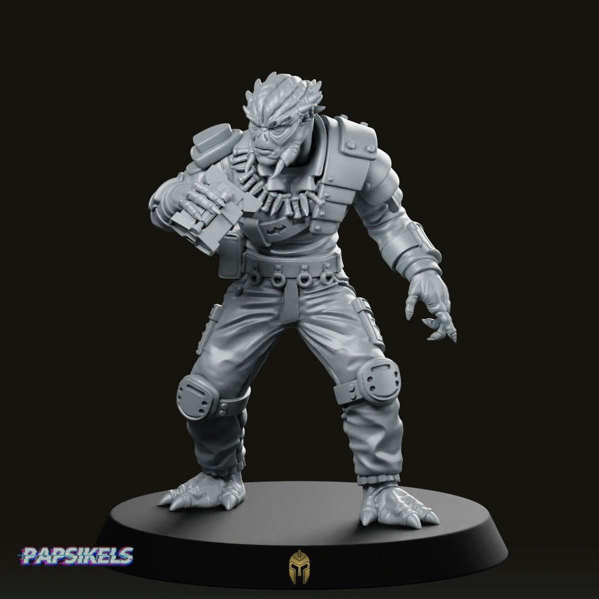 Se 1 Team Scout Miniature - We Print Miniatures -Papsikels Miniatures