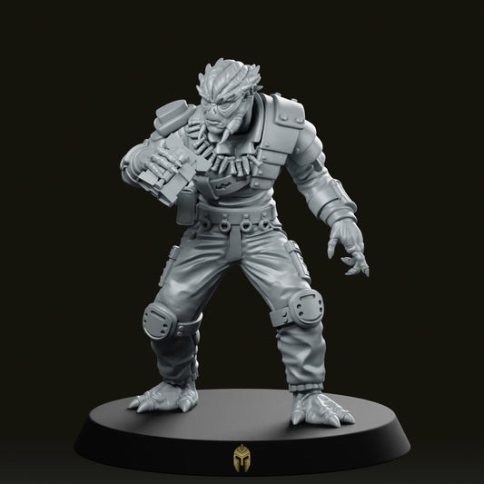 Se 1 Team Scout Miniature - We Print Miniatures -Papsikels Miniatures