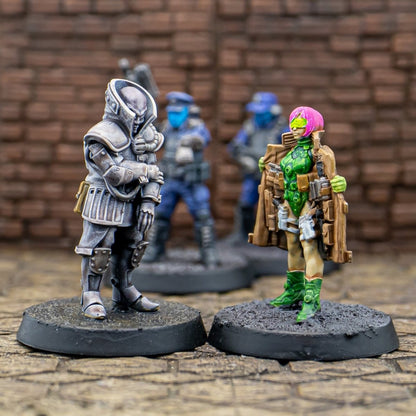Senior Pcpd Police Officer Miniature - We Print Miniatures -Papsikels Miniatures