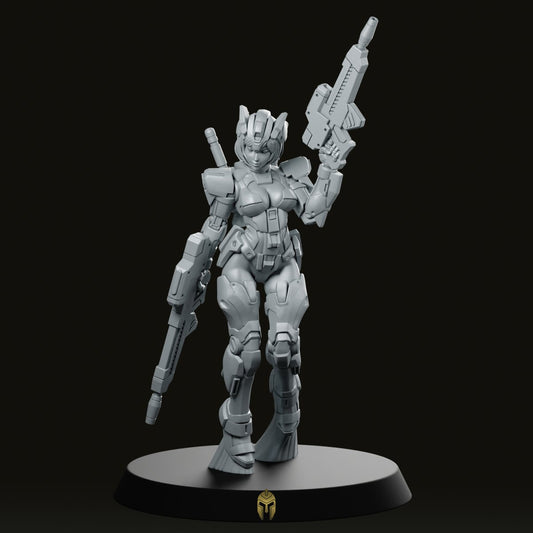 Shining Battle Asura Miniature - We Print Miniatures -Papsikels Miniatures