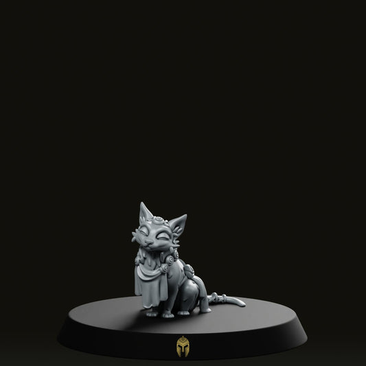 Siams Siamese Cat Nymph B 1 Miniature - We Print Miniatures -CastNPlay