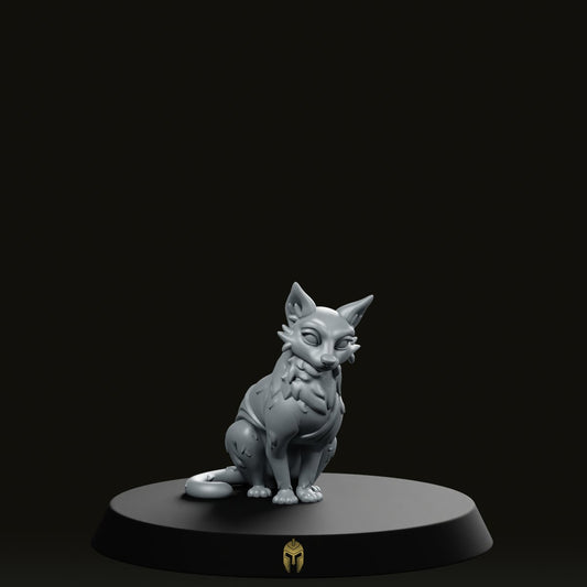 Siams Siamese Cat Nymph B 2 Miniature - We Print Miniatures -CastNPlay