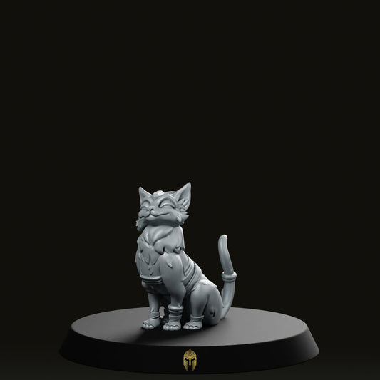 Siams Siamese Cat Tribal A 1 Miniature - We Print Miniatures -CastNPlay