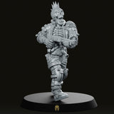 Skelepunk Alehandro Scifi Miniature - We Print Miniatures -Papsikels Miniatures