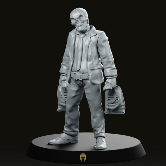 Skelerobber C SkeleGang Miniature - We Print Miniatures -Papsikels Miniatures