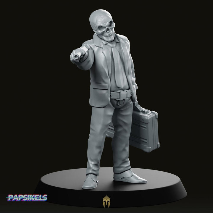Skelerobber D SkeleGang Miniature Undead Gangster Heist