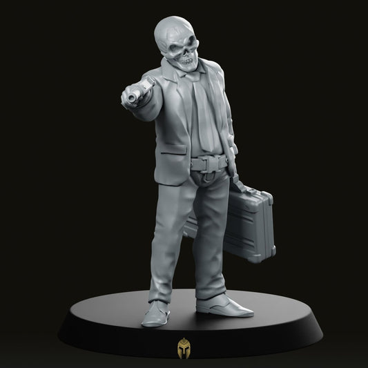 Skelerobber D SkeleGang Miniature - We Print Miniatures -Papsikels Miniatures