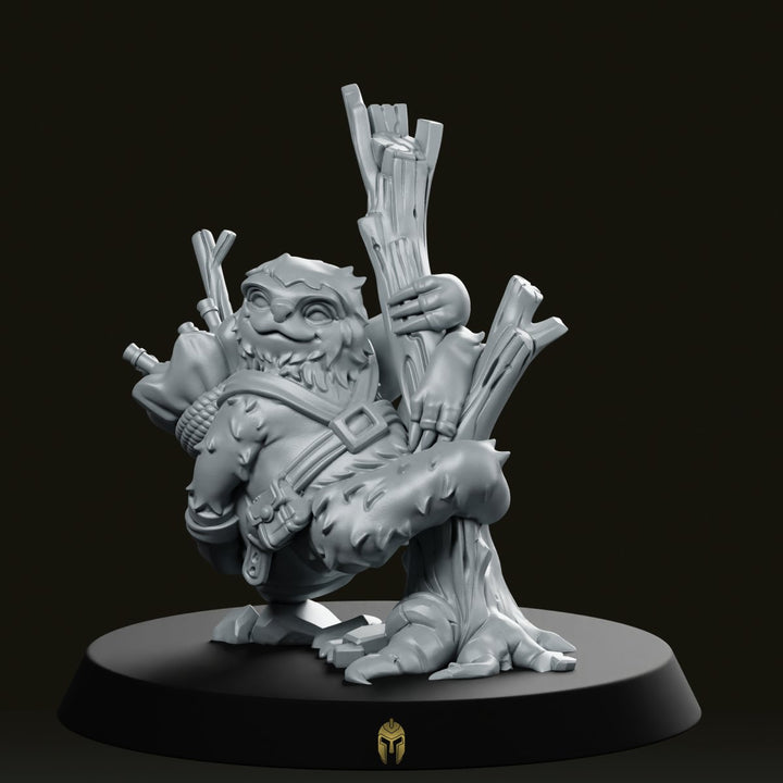 Sloo Explorer B Figurine de Paresseux Animal de Compagnie en Résine