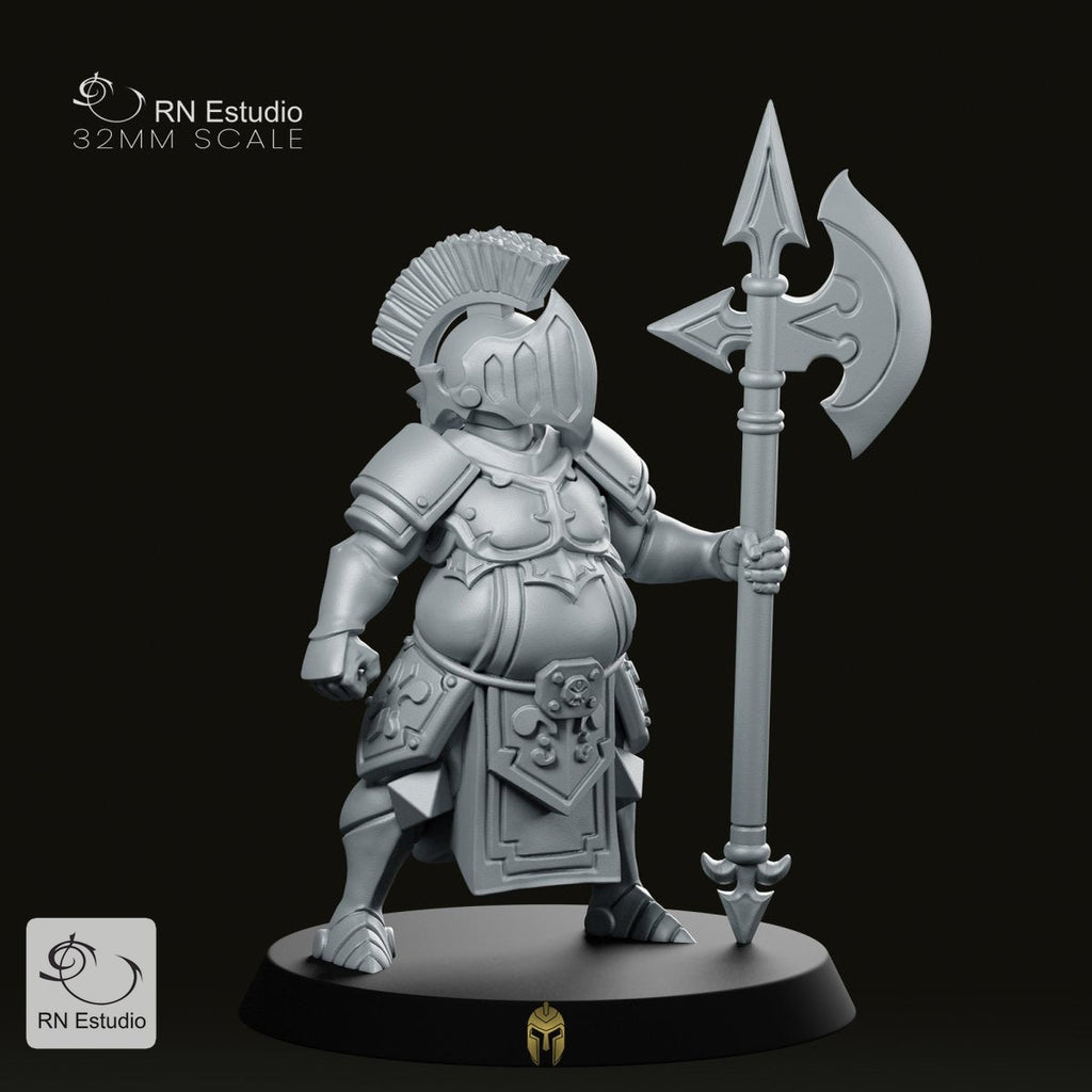 Smithy Squire Miniature - We Print Miniatures -RN Estudio