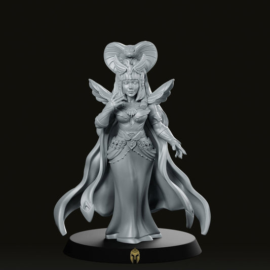 Sorceress Meritamun Fantasy Miniature - We Print Miniatures -RN Estudio
