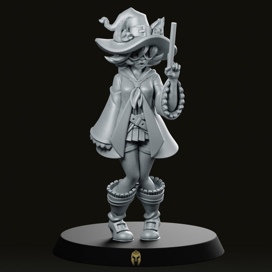 Sorceress Sunny Mage Miniature - We Print Miniatures -RN Estudio