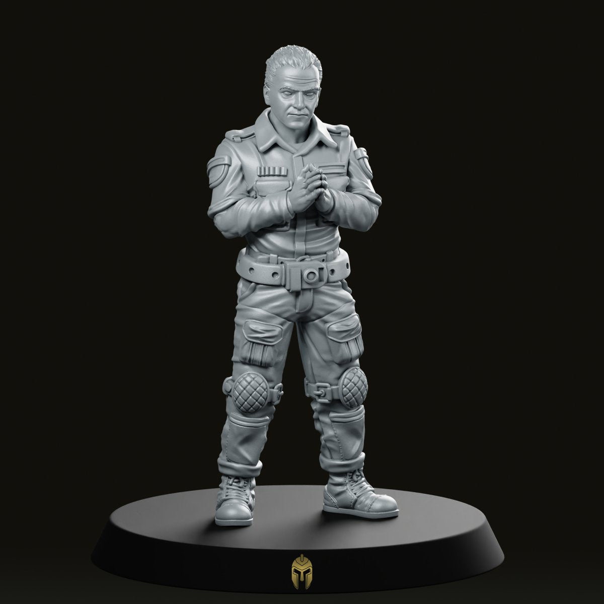 Space Crew Hyperiox Science Officer Miniature - We Print Miniatures -Papsikels Miniatures
