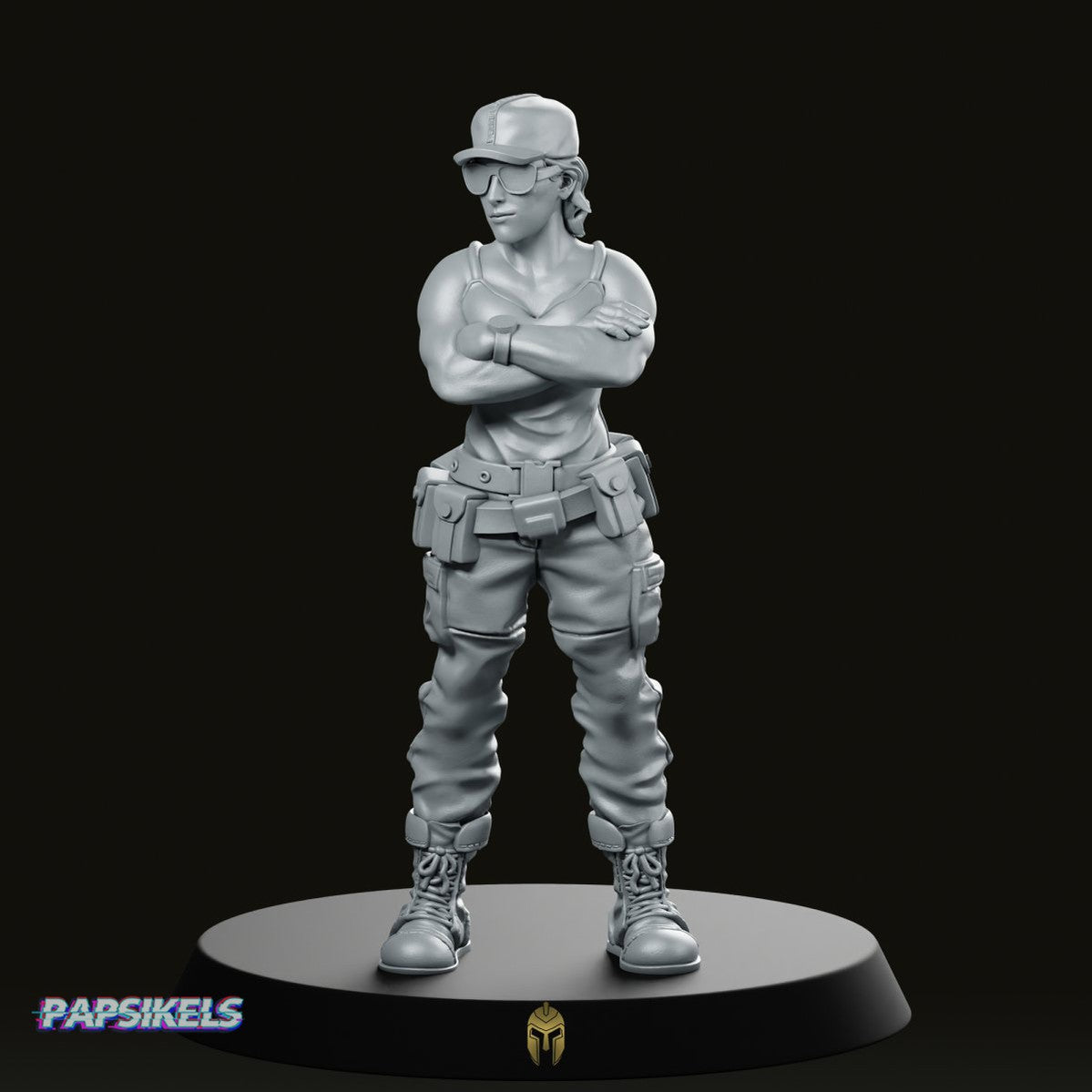 Space crew maintenance Grechen Miniature - We Print Miniatures -Papsikels Miniatures