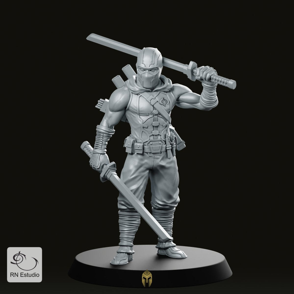 Storm Shadow GI JIM Miniature - We Print Miniatures -RN Estudio
