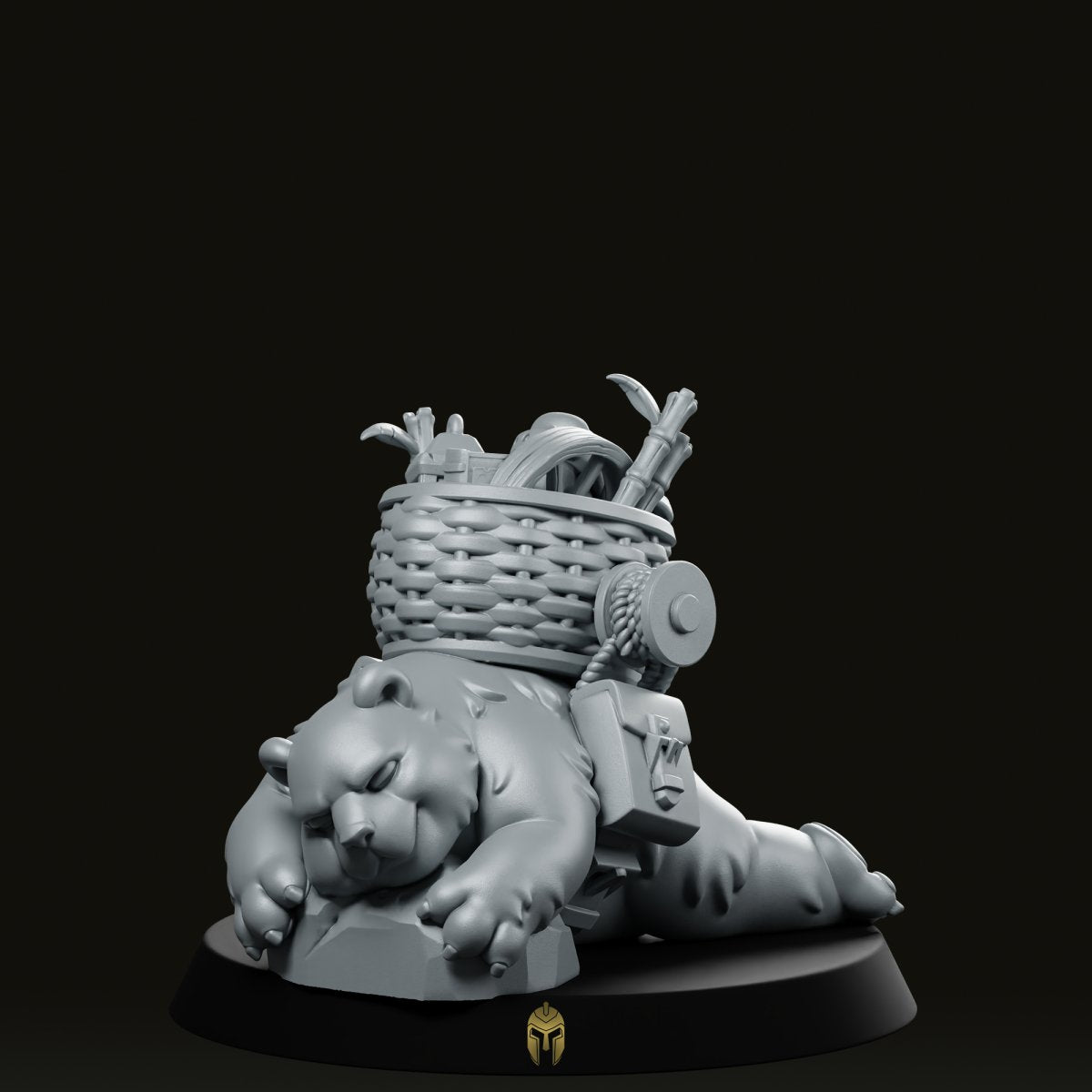 Tao Panda Collector B Miniature - We Print Miniatures -CastNPlay