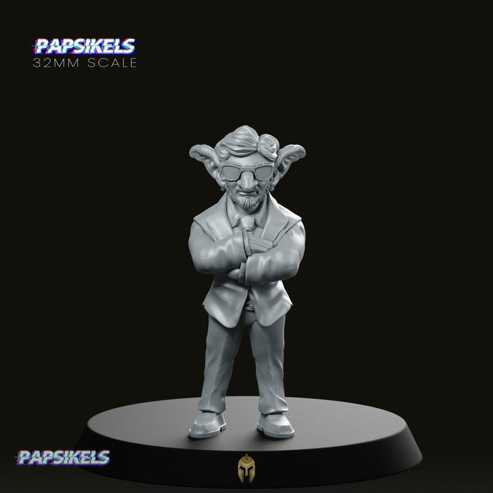 Die Boss Goblin Resistance Miniatur
