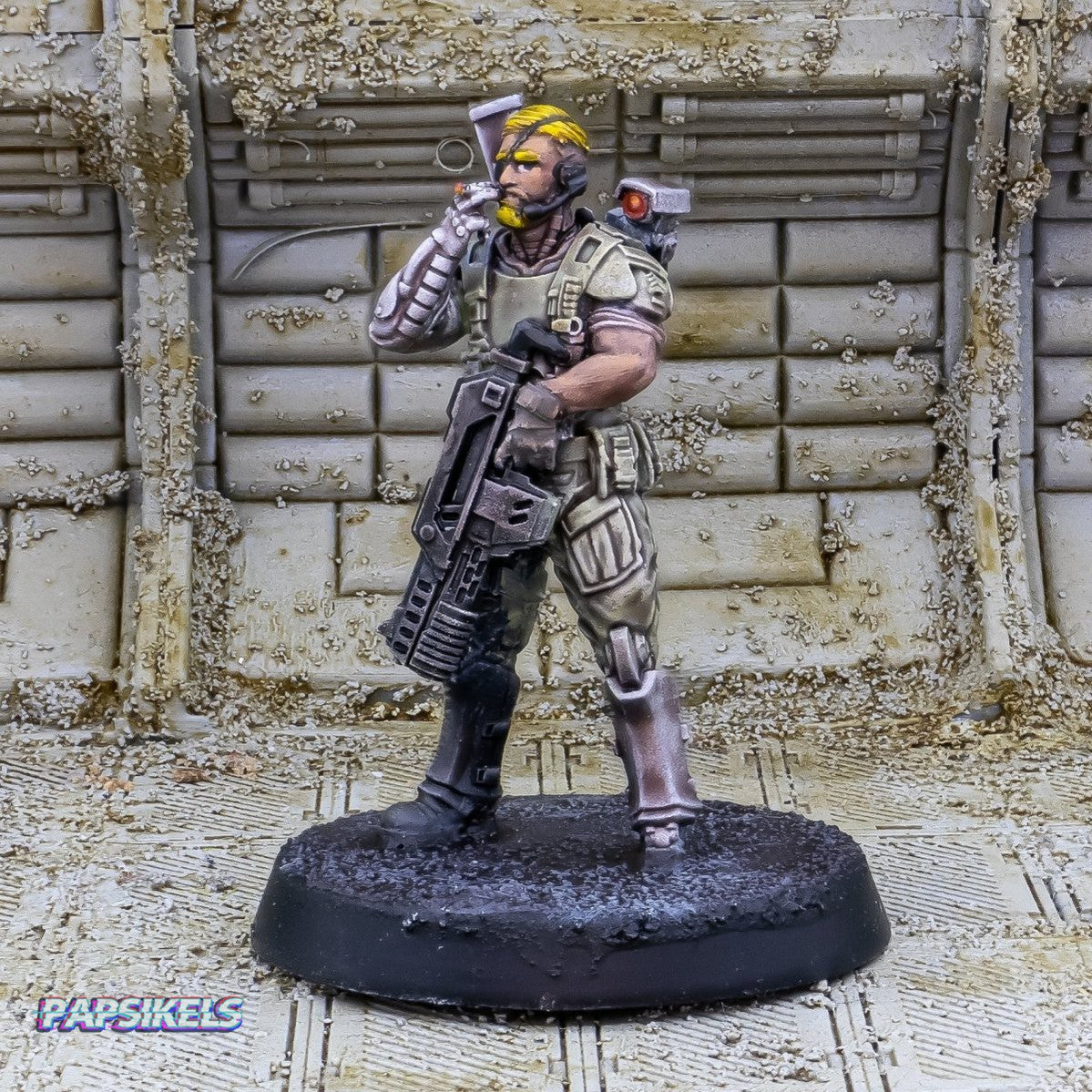 The Irish Iron Sergeant Miniature Science Fiction by Papsikels ...