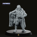 The Smuggler Cyberpunk Miniature - We Print Miniatures -Papsikels Miniatures