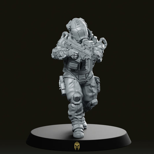 Trauma Troupe Extraction Unit A Miniature - We Print Miniatures -Papsikels Miniatures