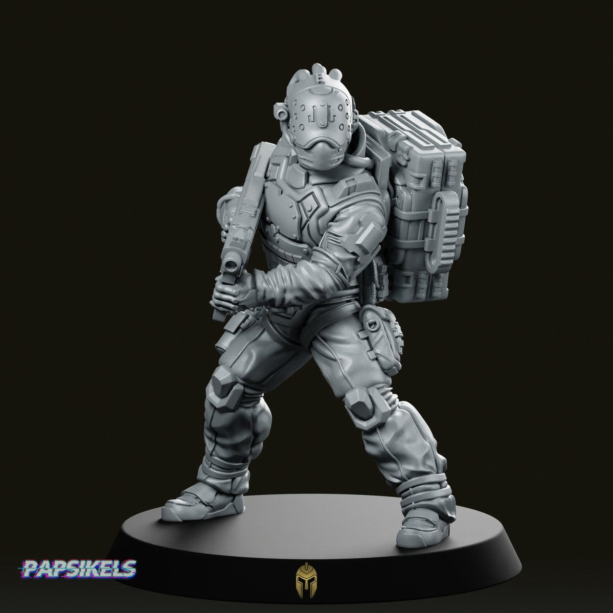 Trauma Troupe Field Doctor Unit B Miniature - We Print Miniatures -Papsikels Miniatures