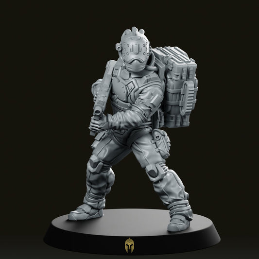 Trauma Troupe Field Doctor Unit B Miniature - We Print Miniatures -Papsikels Miniatures