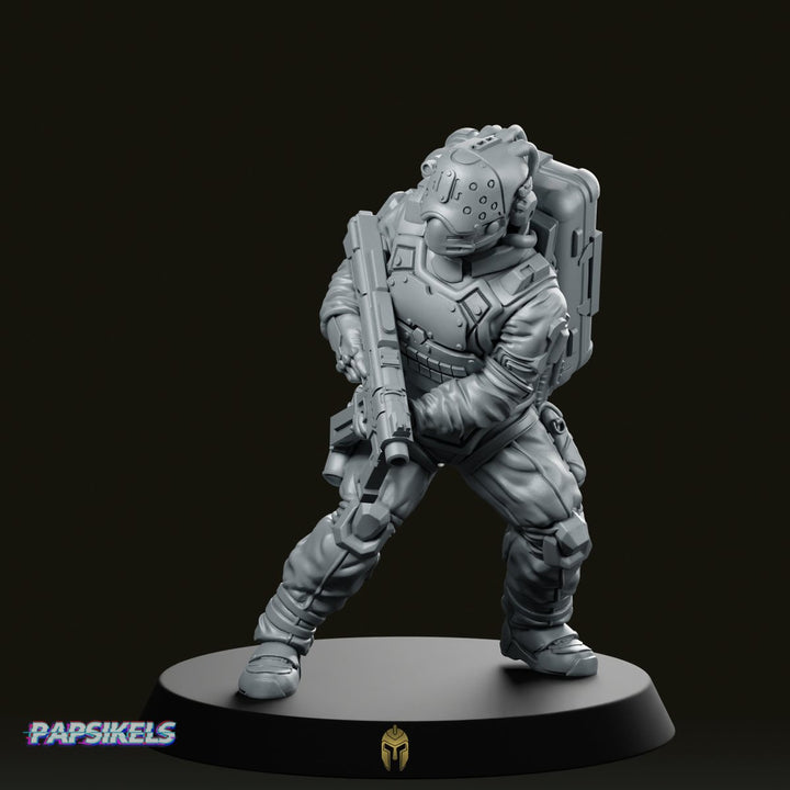 Trauma Troupe Field Doctor Unit C Miniature Sci-Fi