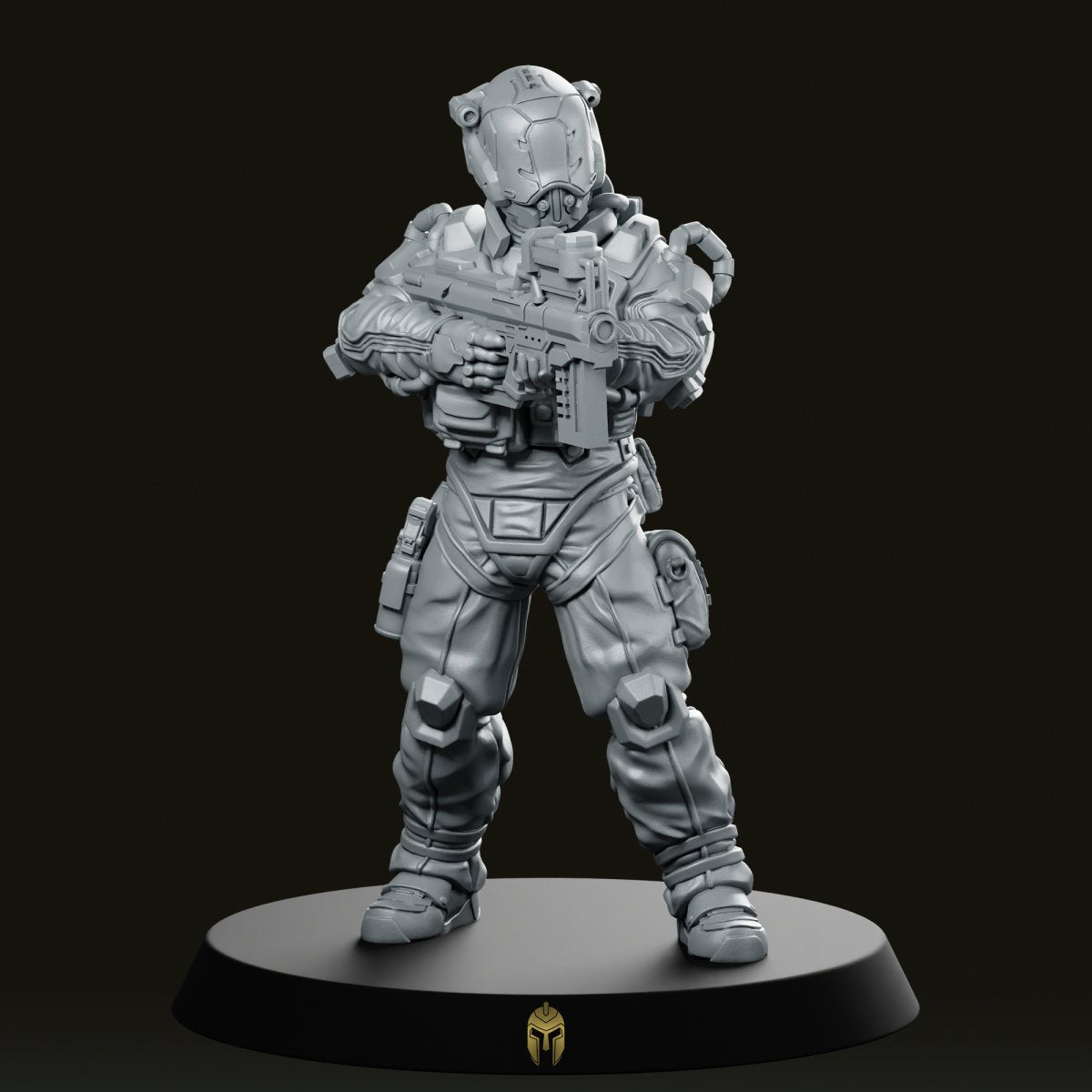 Trauma Troupe Secure Team Unit A Miniature Science Fiction by Papsikels ...