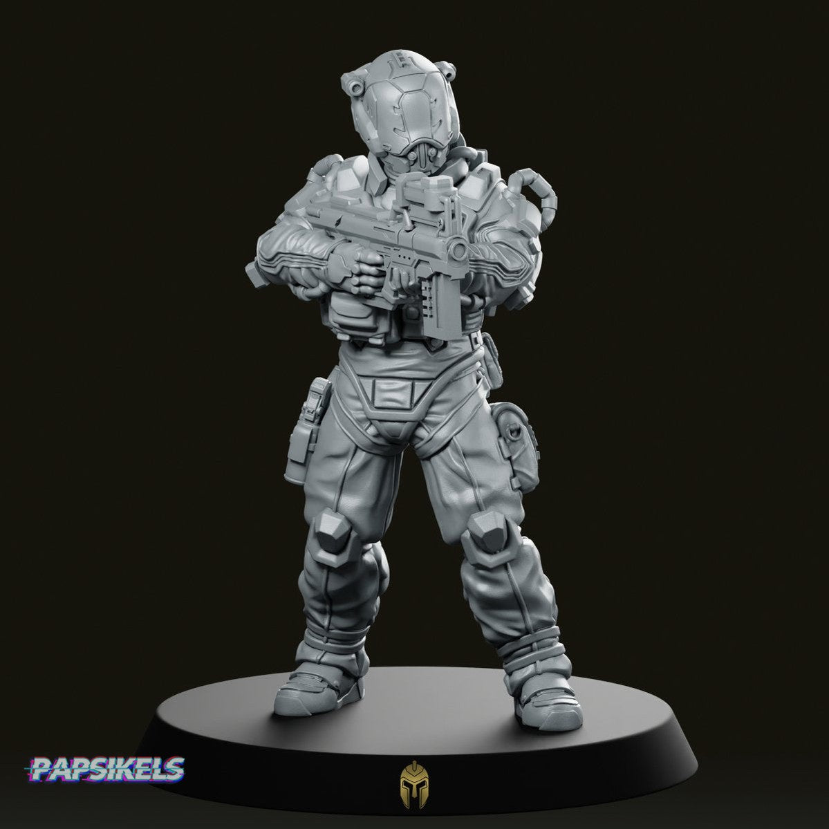 Trauma Troupe Secure Team Unit A Miniature - We Print Miniatures -Papsikels Miniatures