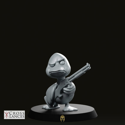 Ugly Duckling Miniature - We Print Miniatures -Cross Lances