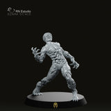 Undead Cursed Zombie C Fantasy Miniatures - We Print Miniatures -CastNPlay