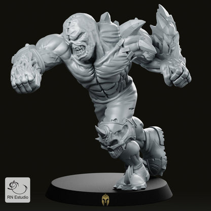 Undead Eternals Flesh Golem 1 Miniature - We Print Miniatures -RN Estudio