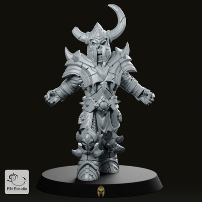 Undead Eternals Wight 11 Miniature - We Print Miniatures -RN Estudio