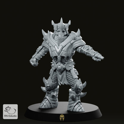 Undead Eternals Wight 12 Miniature - We Print Miniatures -RN Estudio