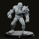 Undead Eternals Zombie Lineman 6 Miniature - We Print Miniatures -RN Estudio