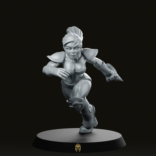 Unicorn Ultimates Linewoman 12 Miniature - We Print Miniatures -We Print Miniatures