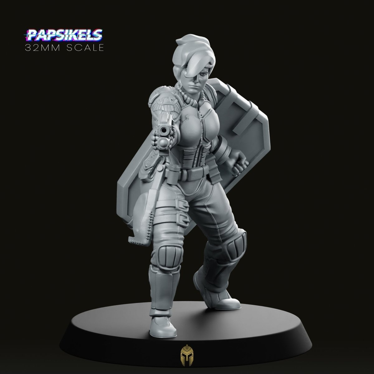 Upholder Jezy Scifi Miniature - We Print Miniatures -Papsikels Miniatures