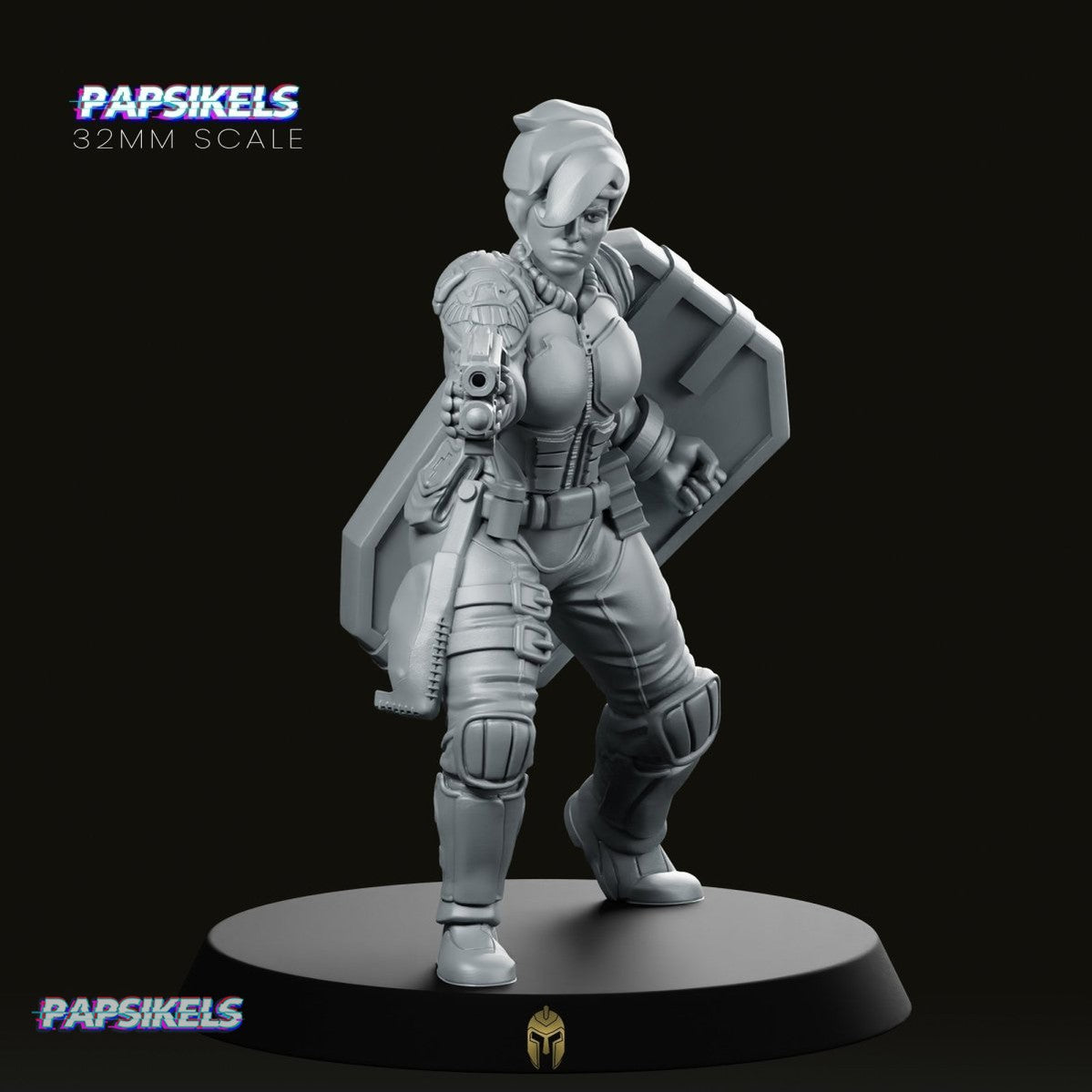 Upholder Jezy Scifi Miniature - We Print Miniatures -Papsikels Miniatures