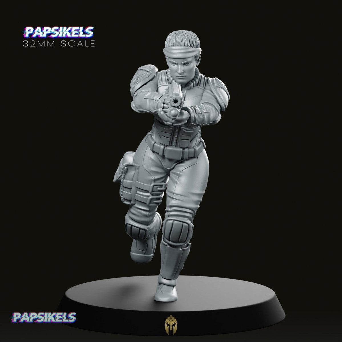 Upholder Regin Scifi Miniature - We Print Miniatures -Papsikels Miniatures