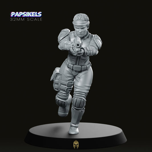 Upholder Regin Scifi Miniature - We Print Miniatures -Papsikels Miniatures