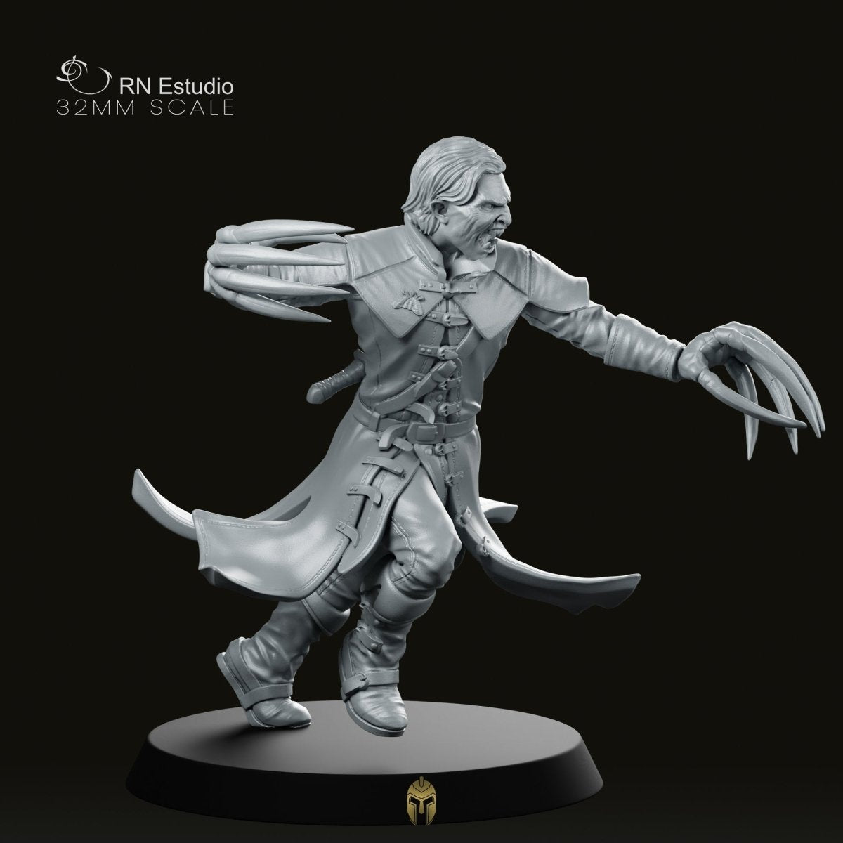 Vampire Form Vladreth Miniature - We Print Miniatures -RN Estudio