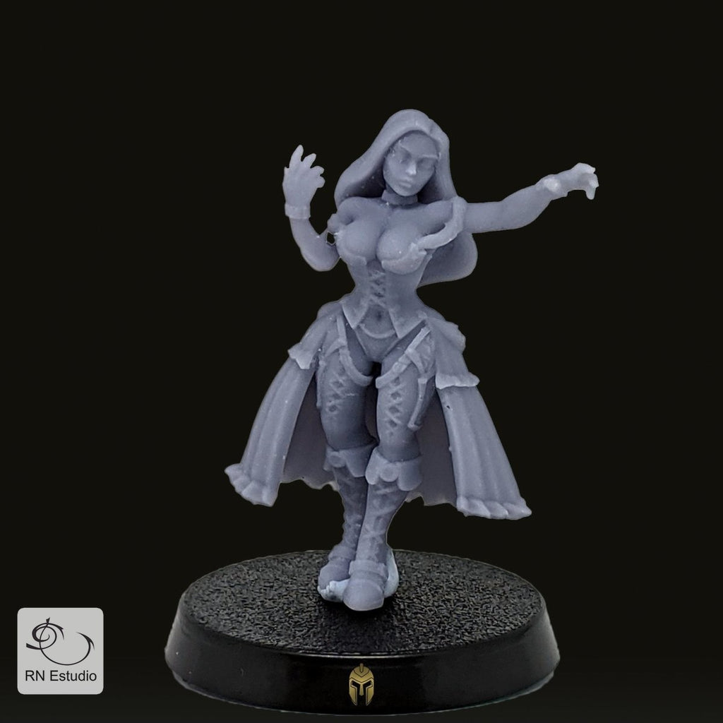 Vampire Mara Vampiress Miniature - We Print Miniatures -RN Estudio