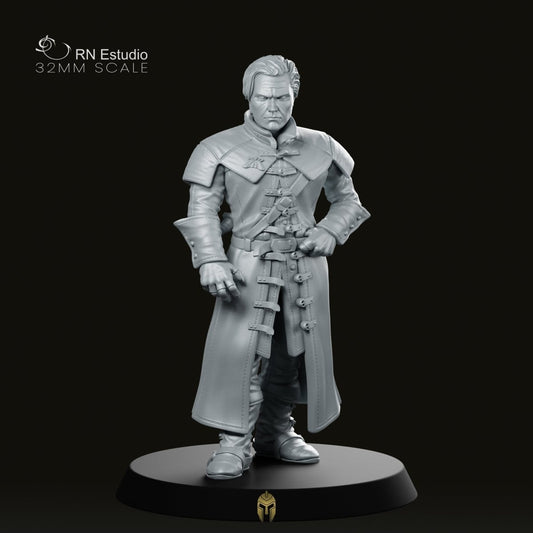 Vampire Vladreth Human Miniature - We Print Miniatures -RN Estudio