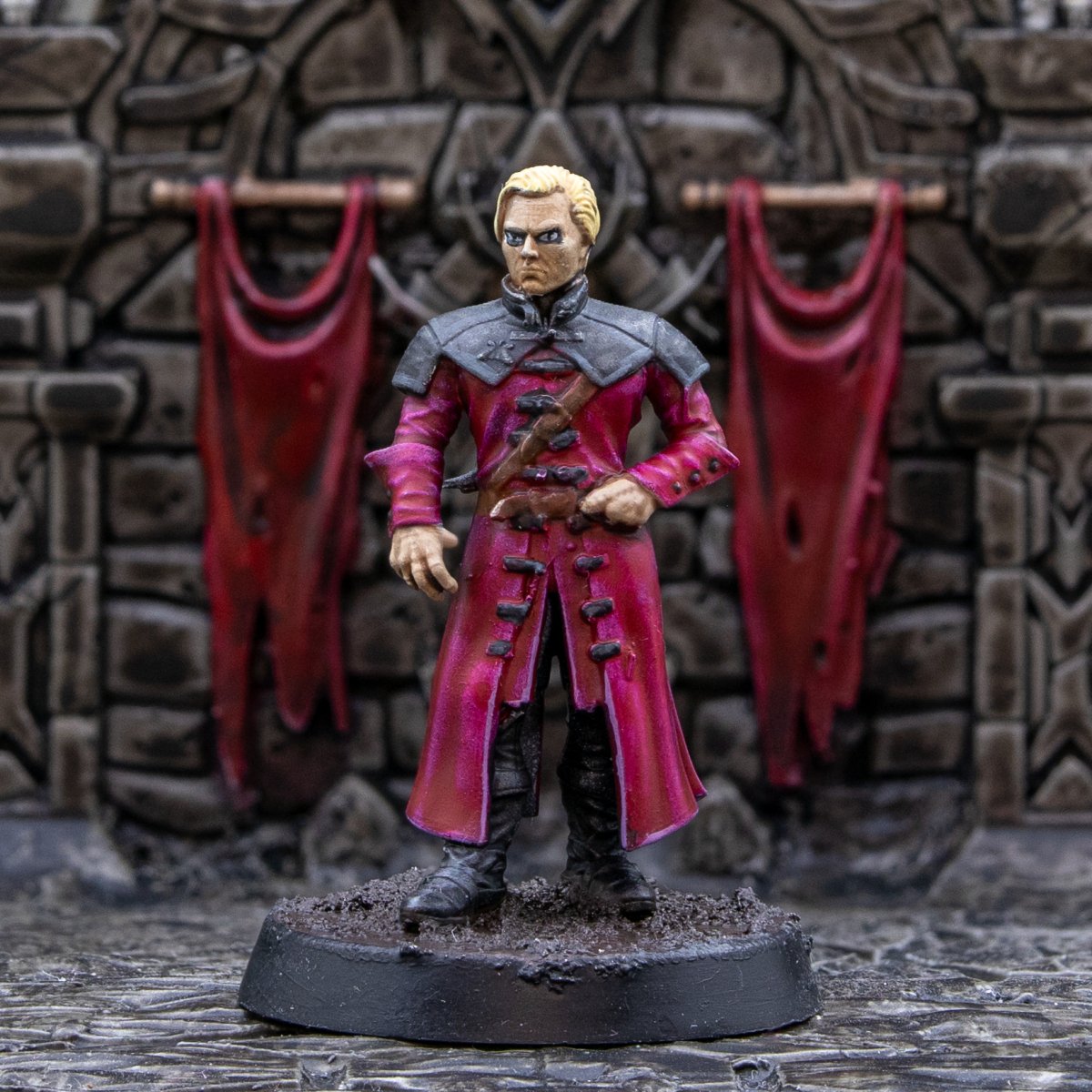 Vampire Vladreth Human Miniature - We Print Miniatures -RN Estudio