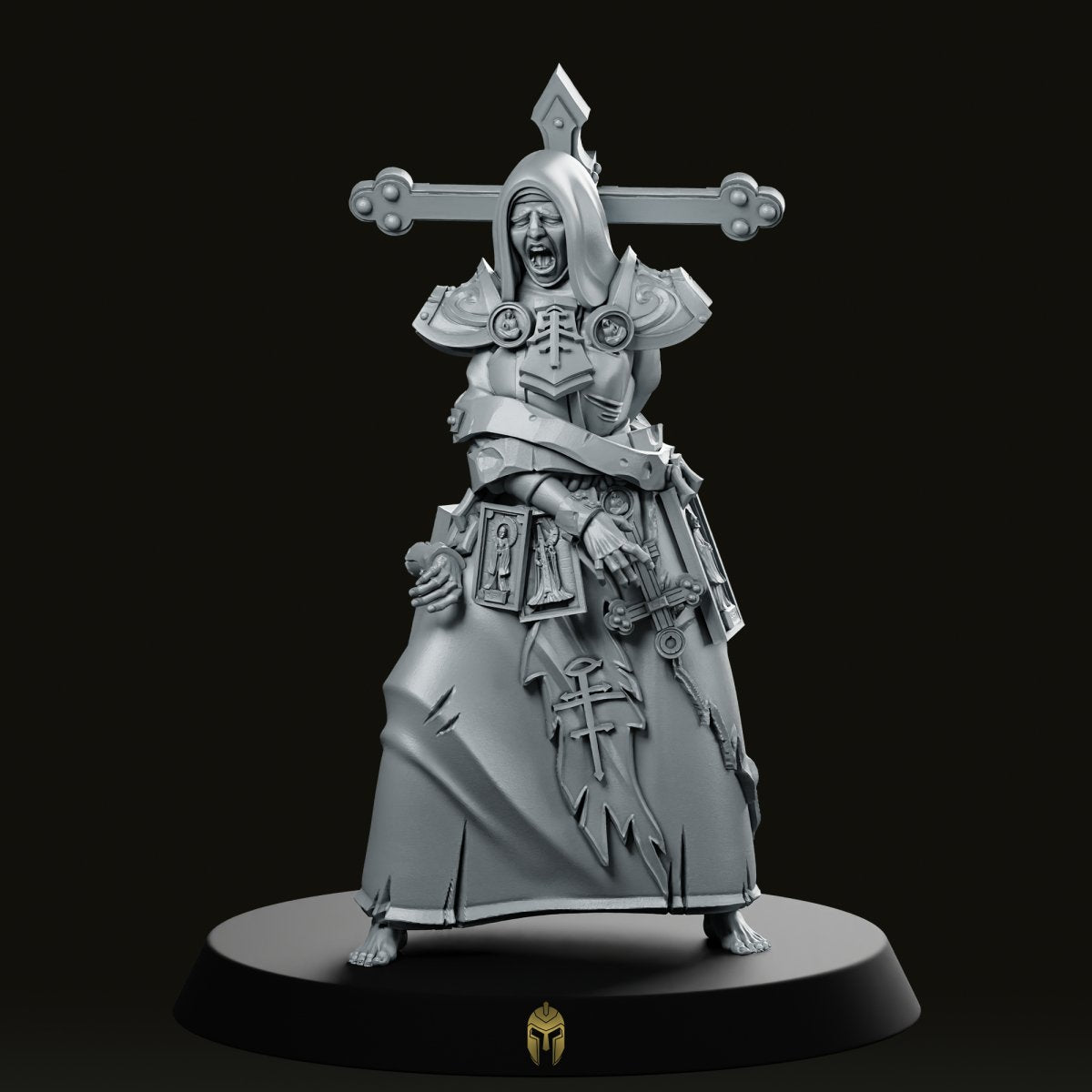 Vile Nun G - We Print Miniatures -CastNPlay