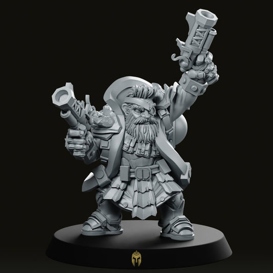 Vulcan Dwarves Blaze Arbalist D Miniature - We Print Miniatures -CastNPlay