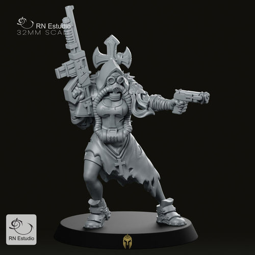 Wasteland New Faith Miniature - We Print Miniatures -RN EStudio