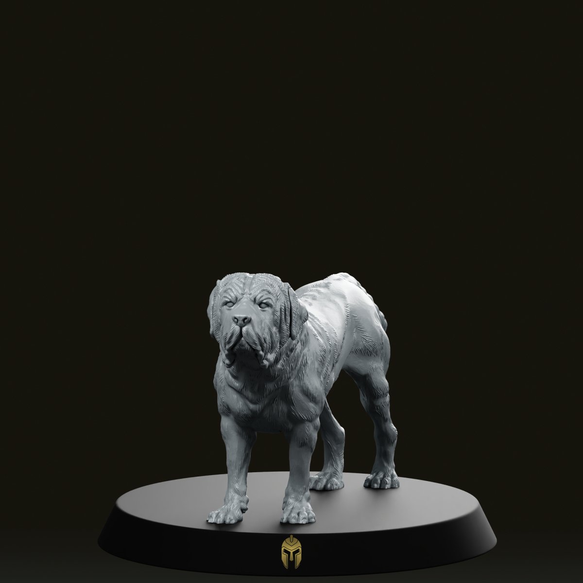 Watch Dog Miniature - We Print Miniatures -The Printing Goes Ever On