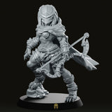 Widow Skull Hunter Ashili Miniature - We Print Miniatures -Papsikels Miniatures