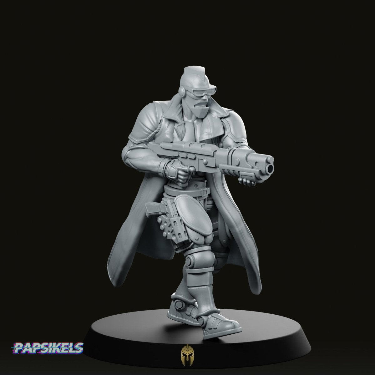 Willy Ponkan Ganger Miniature - We Print Miniatures -Papsikels Miniatures