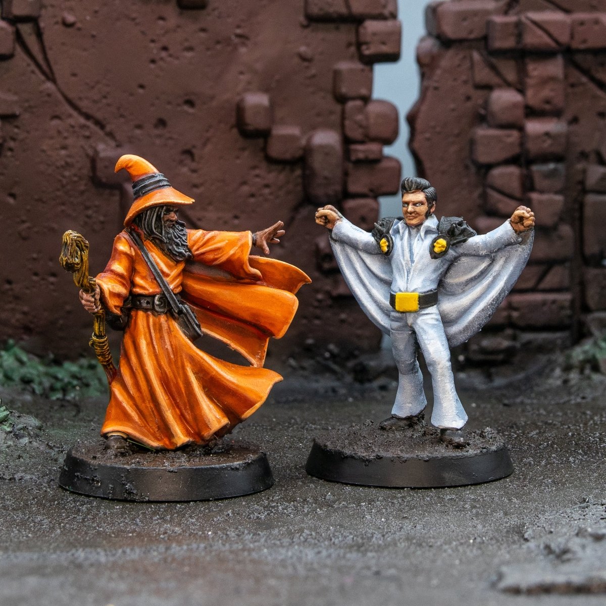 Wizard Amlund Maegon Miniature - We Print Miniatures -RN Estudio